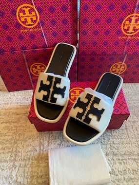 Tory Burch Double Sport Slide Sandals